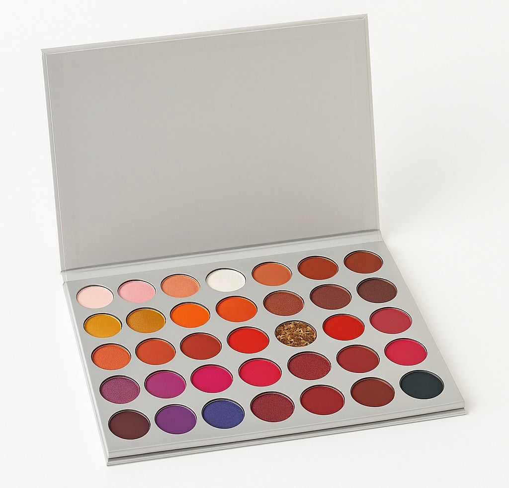 K Beauty 35-Color Pro Eyeshadow Palette